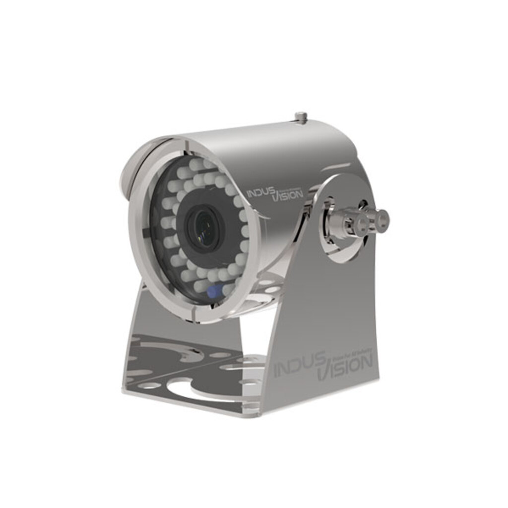 INDUSVISION 인더스비전 iSTA-B301S 200만화소 3.3mm IR SUS Bullet 동축 Camera ALSL316전해연마 IP68 Multi fomat video EX SDI AHD