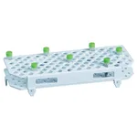 Restek Q-sep Tube Rack, For 2mL Centrifuge Tube Holds 100, Polypropylene, White