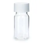 Restek Pre-Cleaned VOA Vials, 20ml Clear, Open Top w/0.125in PTFE/Silicone Septa, 72pk