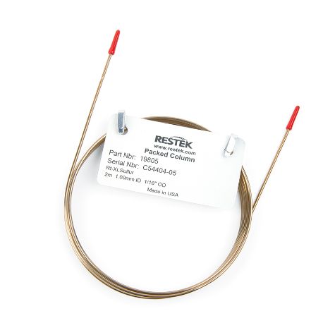 Restek Micropacked GC Column, Rt-XLSulfur 2m, 1.00mm ID, 1/16in OD Column Does Not Include Ferrul