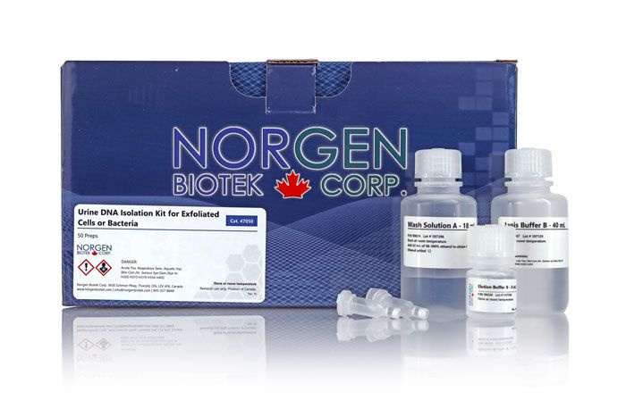 Norgen Urine DNA Isolation Kit for Exfoliated Cells or Bacteria