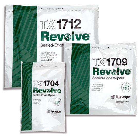Texwipe REVOLVE SUSTAINABLE DRY CLEANROOM WIPERS, NON-STERILE