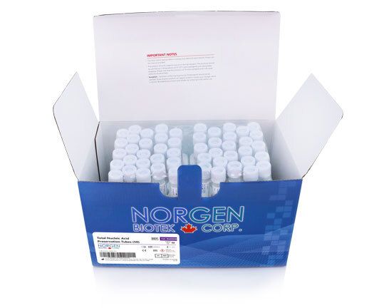 Norgen Total Nucleic Acid Preservation Tubes Dx