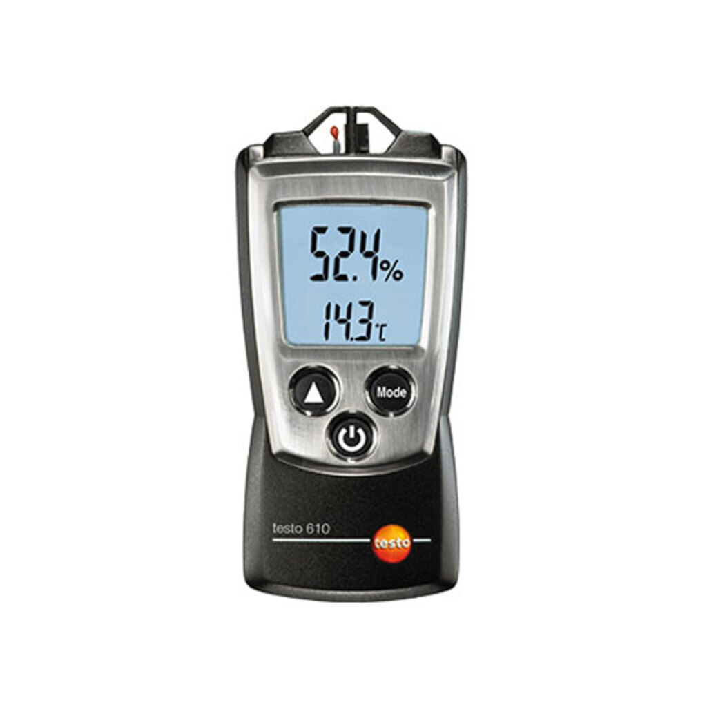 testo 테스토 610 포켓 사이즈 온도계 표면/대기 온도 측정 0560 0610