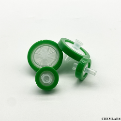 CHEMLAB PES Syringe Filter / PES 시린지 필터 · 0.22µm·0.45µm · 13mm·25mm · 멸균·비멸균 · Pack & Case 공급