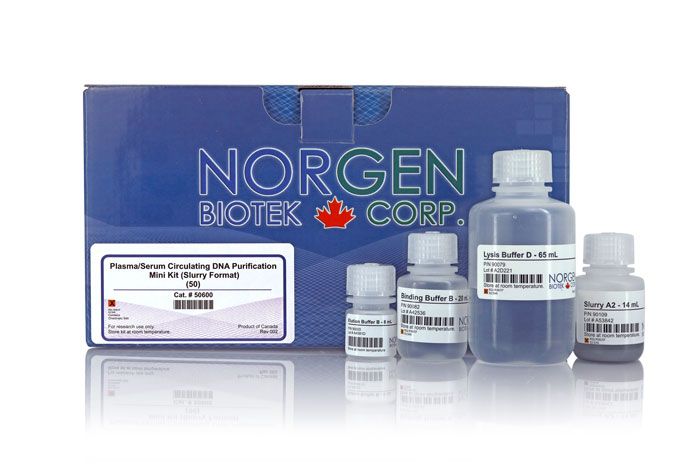 Norgen Plasma/Serum Circulating DNA Purification Mini Kit (Slurry Format)