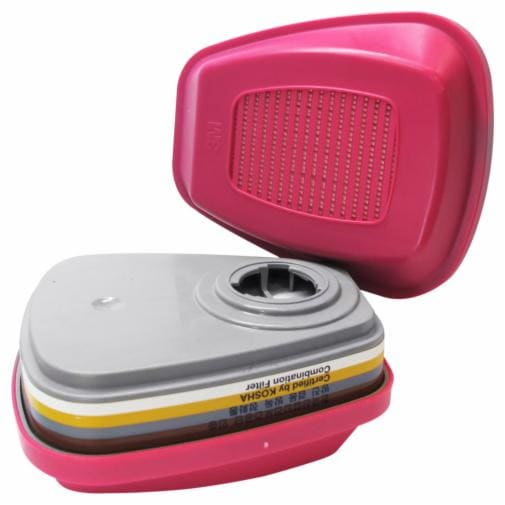 3M 정화통 60928K, 유기화합물/할로겐/황화수소/아황산용, 방진 특급, 60개/케이스