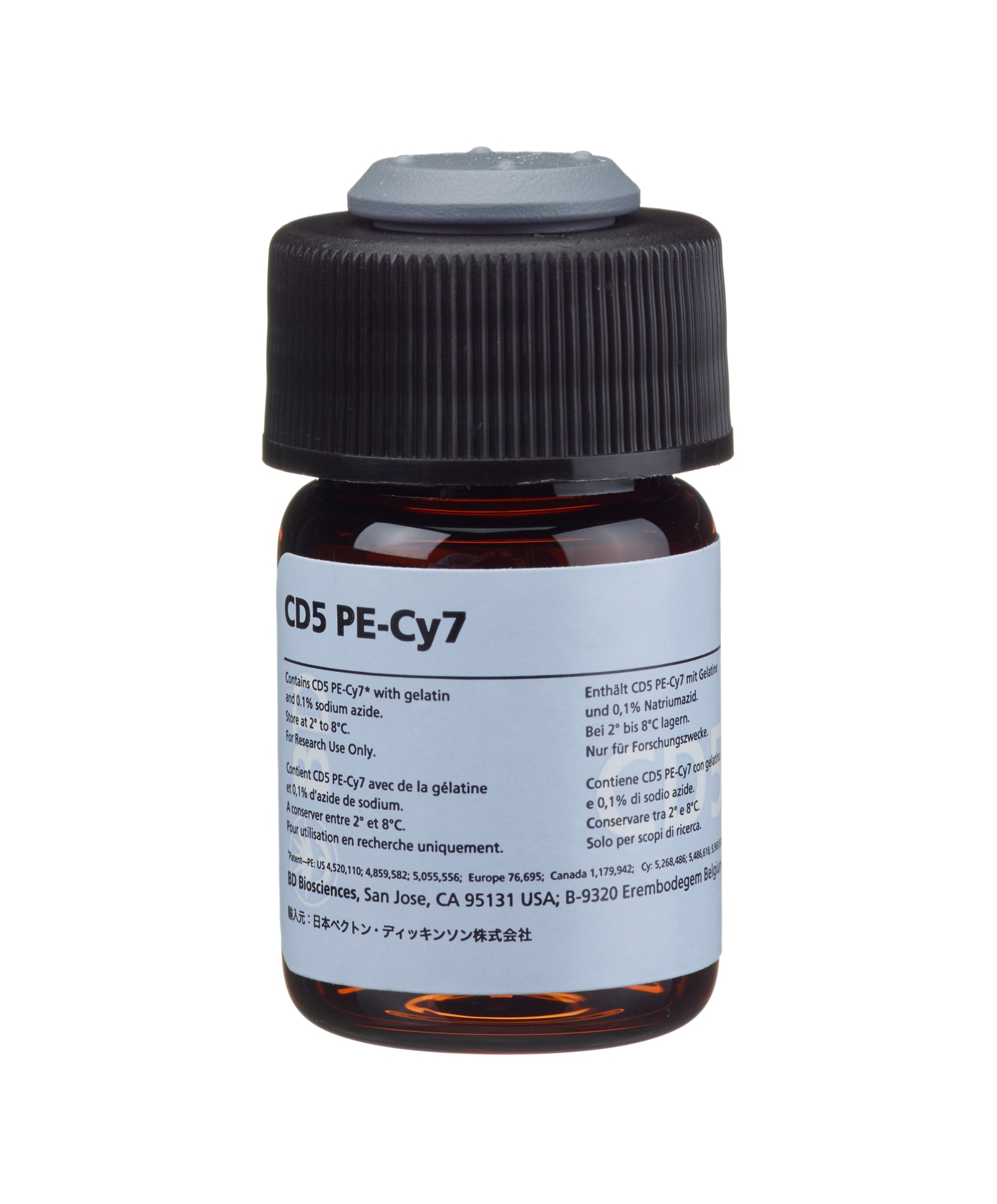 BD PE-Cy7 Mouse Anti-Human CD5