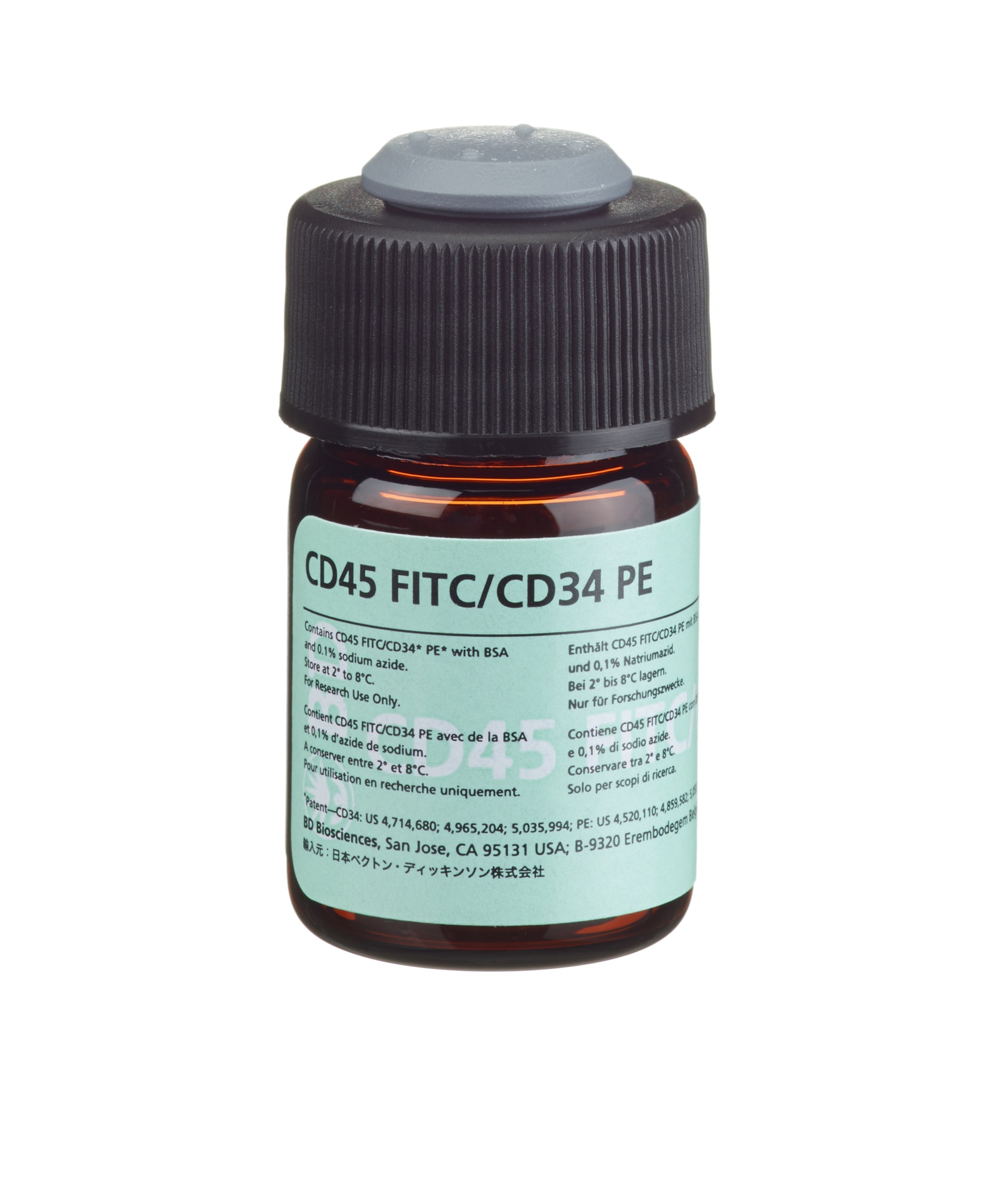 BD Anti-Human CD45 FITC/CD34 PE