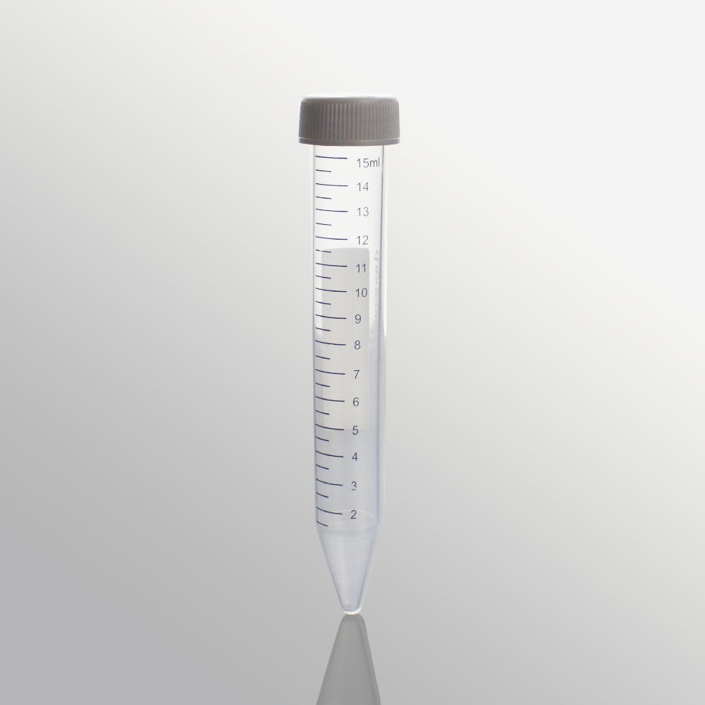 Biosharp 15ml/50ml Centrifuge tube, conical bottom, grey screw cap, sterile