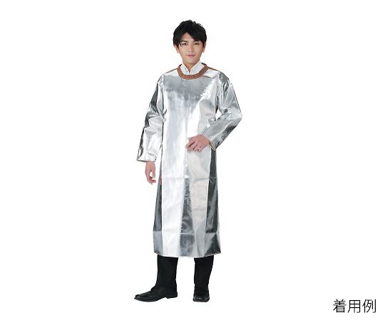 AS ONE Sleeved Heat Resistant Apron, 소매달린 내열 앞치마