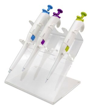 Merck PIPETTE STAND, ACRYLIC  4-PLACE, CLEAR&