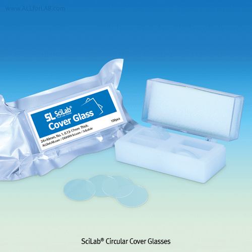 SciLab Circular Cover Glass