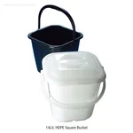 Scilabware 14Lit HDPE Square Bucket