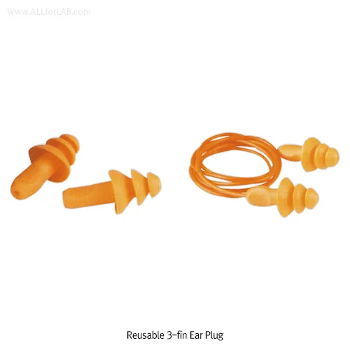 3M 재사용 만능 귀마개 Reusable 3-fin Ear Plug
