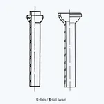 DURAN Safety Polished Spherical Joint