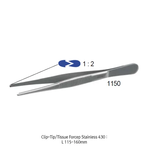 BOCHEM Stainless-steel Tissue Forceps