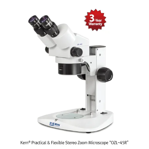 KERN Practical & Flexible Stereo Zoom Microscope “OZL-45R”