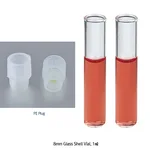 SciLab Φ8×h40mm 1㎖ Glass Shell Vial with PE Plug