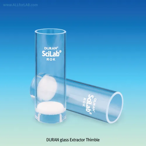 SciLab DURAN glass Extractor Thimble