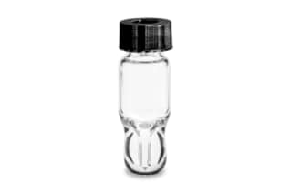 Waters LCGC Certified Clear Glass 12 x 32 mm Screw Neck Total Recovery Vial, with Cap and PTFE/Silicone Septum, 1 mL Volume, 100/pk