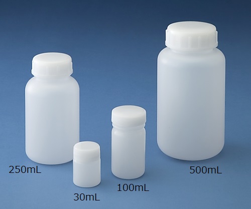 AS ONE Wide-Mouth Round Standards Bottle, 광구 원형 규격병