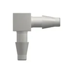 Elbow Tube Fitting with Classic Series Barbs, 1/8` (3.2 mm) ID Tubing