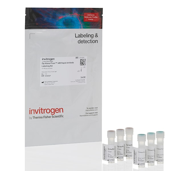 Thermo Fisher Scientific Zip Alexa Fluor 488 Rapid Antibody Labeling Kit, 3 labelings