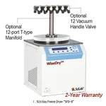 Daihan Science DAIHAN-brand Freeze Dry System, Lab Scale Benchtop-type, “UniFreezTM FD-8”, 8 L