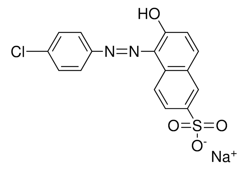 Merck SODIUM 5-(4-CL-PH-AZO)-6-HO-NAP