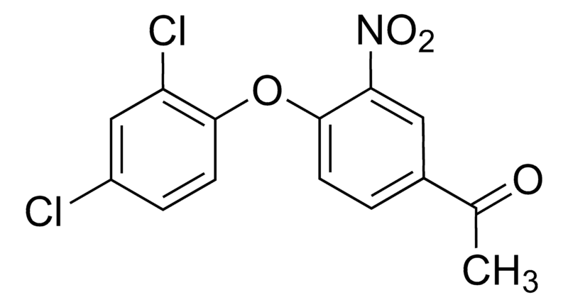 Merck 1-(4-(2,4-Dichlorophenoxy)-3-nitrophenyl)ethanone