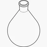 BUCHI Evaporating flask Glass