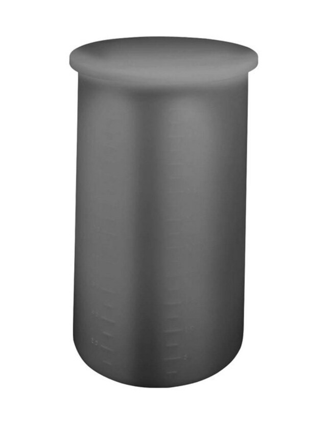 Thermo Fisher Scientific Cylindrical HDPE 30 Gallon Tank with Cover
