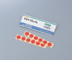AS ONE Numerical Disk-Type Thermo Label(Reversibility), 숫자표시 원형 온도라벨(가역성)