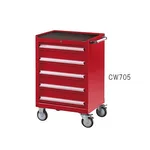 AS ONE Cabinet Wagon 5 Drawers Type 700 x 510 x 993and others