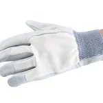 AS ONE AS TOOL Inside Cowskin Glove With Knitted Back Of The Hand AT-LG04