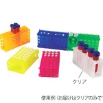 AS ONE 4-Way Tube Rack 5 Pieces Clearand others