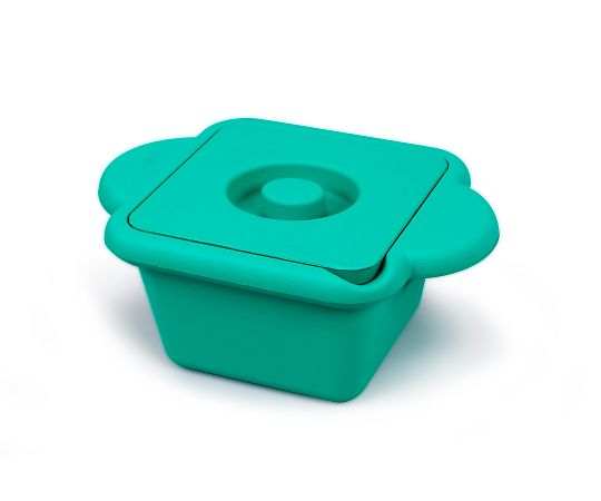 AS ONE Ice Bucket (With Lid And Handle) Square (Emerald) 1Land others
