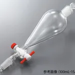 AS ONE Separatory funnel (lower sliding engagement Type) 50 mL 15/25and others