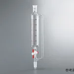 AS ONE Cylindrical Separatory Funnel (Balance Type PTFE Cock) 60mLand others