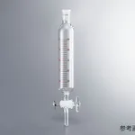 AS ONE Cylindrical Separatory Funnel (PTFE Cock With Scale, Without Bottom Sliding) 60mLand others
