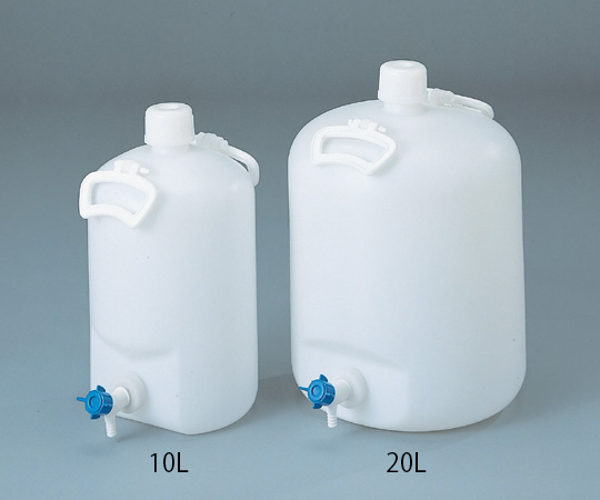 AS ONE Handy Bottle with Stopcock 10L with Narrow-Mouth Cockand others