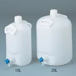 AS ONE Handy Bottle with Stopcock 10L with Narrow-Mouth Cockand others