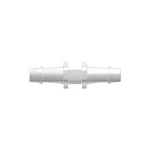 Straight Through Tube Fitting with 500 Series Barbs, 1/4` (6.4 mm) ID Tubing