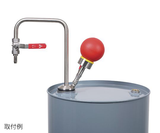 AS ONE Handy Pump(with Ball Valve), 핸디펌프(볼밸브 타입)