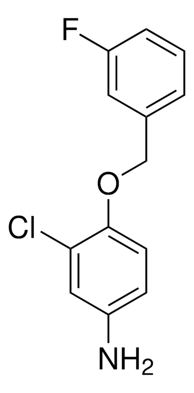 Merck 3-chloro-4-(3-fluorobenzyloxy)aniline