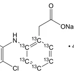Merck Diclofenac-(acetophenyl ring-13C6) sodium salt hemi(nonahydrate)