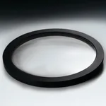 Thermo Fisher Scientific Glass Lids for FreeZone Freeze Drying Systems, Dia.: 14 in.; Thickness: 0.5 in.; 0.25 in. plastic cover and black neoprene gasket; Large