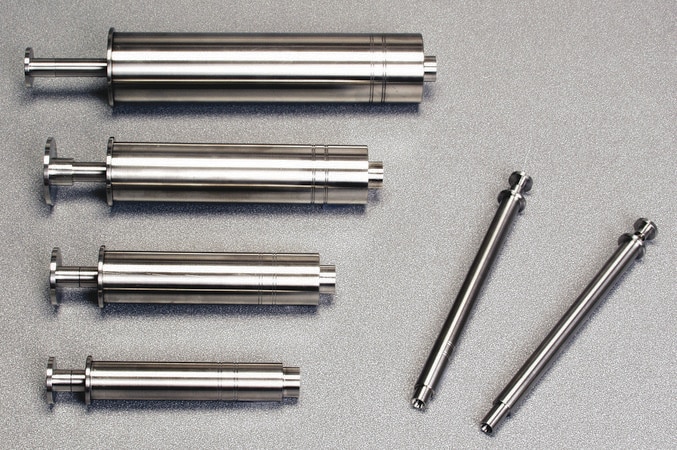 Merck KDS stainless steel syringes