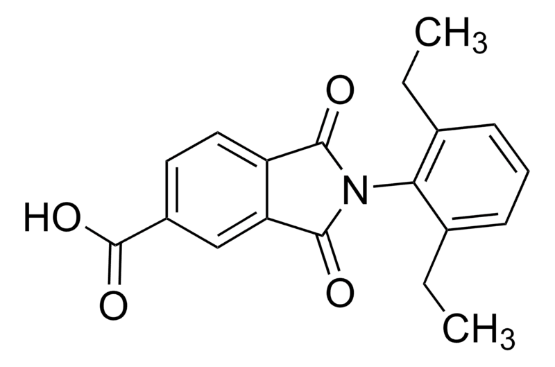 Merck 2-(2,6-Diethylphenyl)-1,3-dioxo-5-isoindolinecarboxylic acid